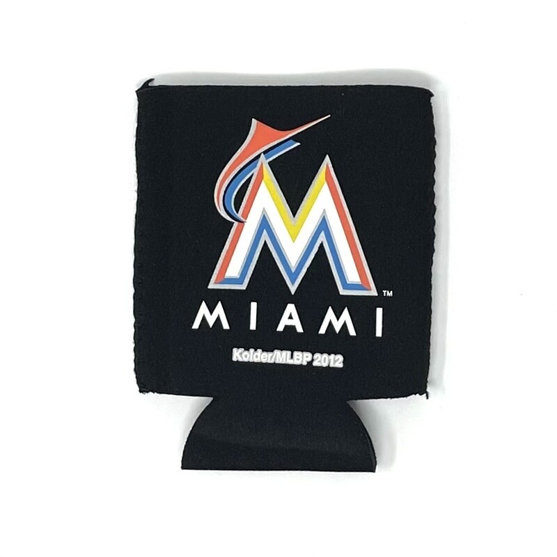 Miami Marlins 12 Ounce Can Cooler Koozie