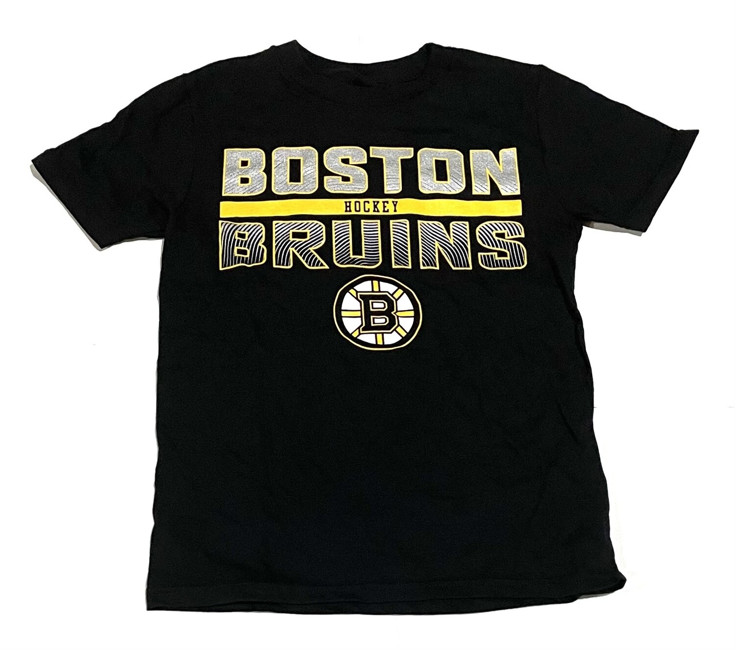 Boston Bruins Youth Black NHL T-Shirt