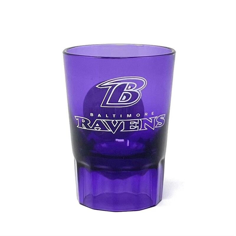 Baltimore Ravens 2 Ounce Plastic Collector Shot Glass