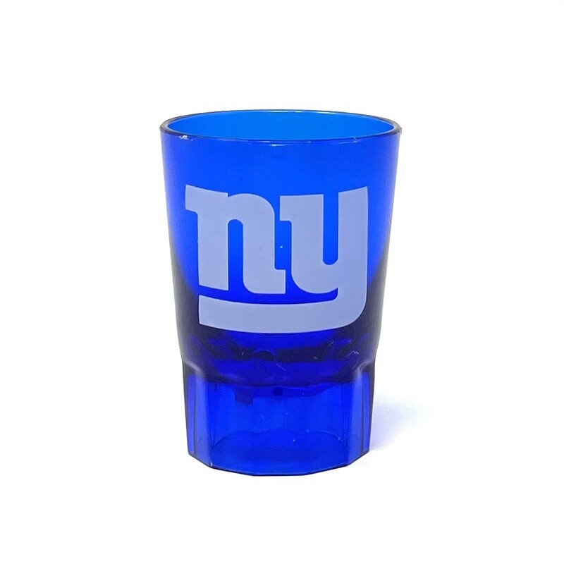 New York Giants 2 Ounce Plastic Collector Shot Glass