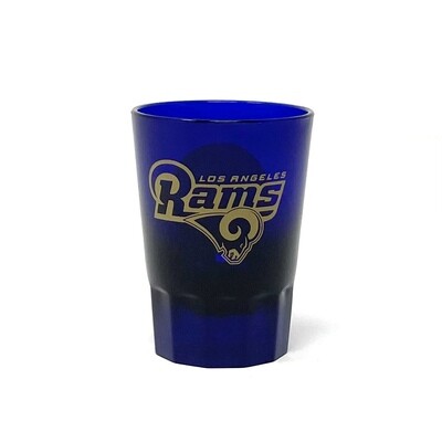 Los Angeles Rams 2 Ounce Plastic Collector Shot Glass Los Angeles Rams 2 Ounce Plastic Collector Shot Glass