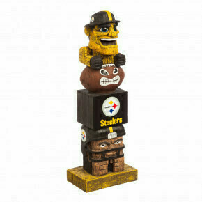 Pittsburgh Steelers Tiki Totem Team Statue