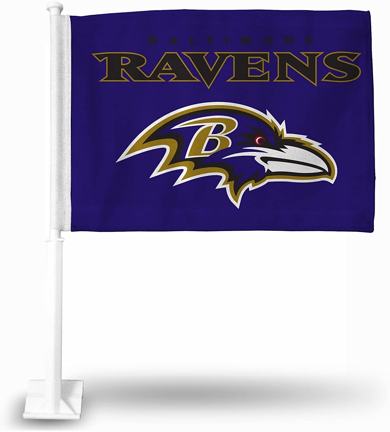 Baltimore Ravens Car Flag