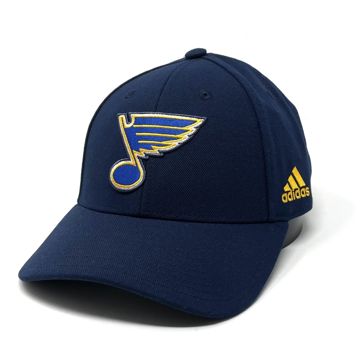 St. Louis Blues Men's Adidas Strapback Adjustable Hat