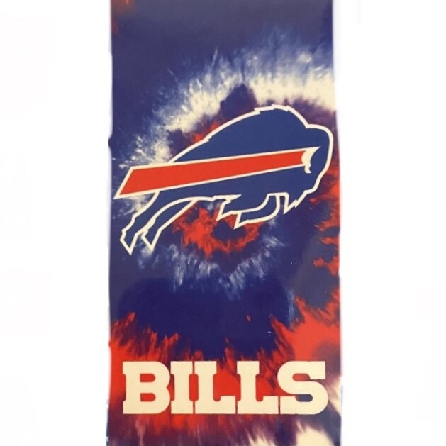 Buffalo Bills Tie-Dye Beach Towel