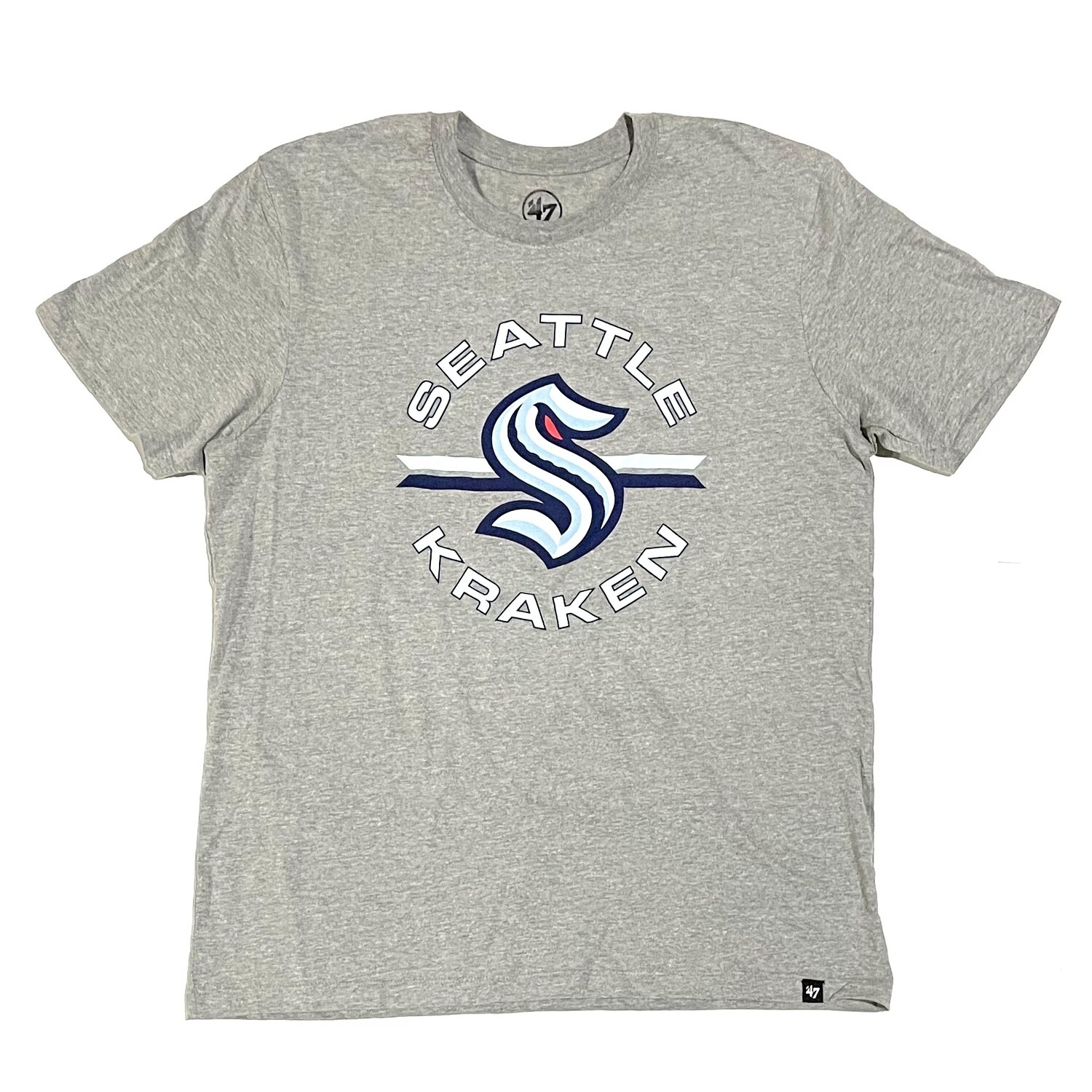 Seattle Kraken Men's 47 Slate Grey T-Shirt