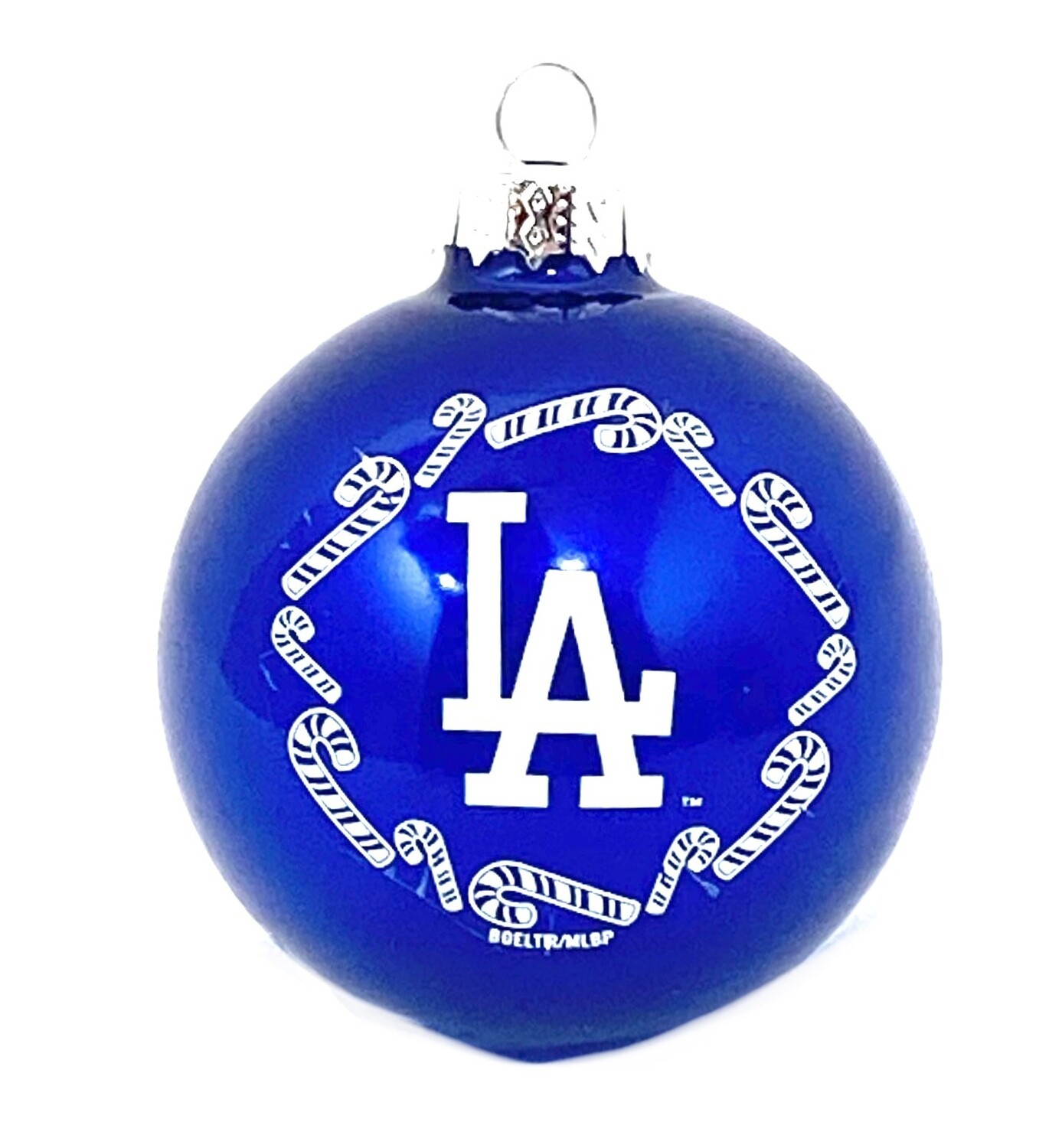 Los Angeles Dodgers Team Glass Ball Ornament