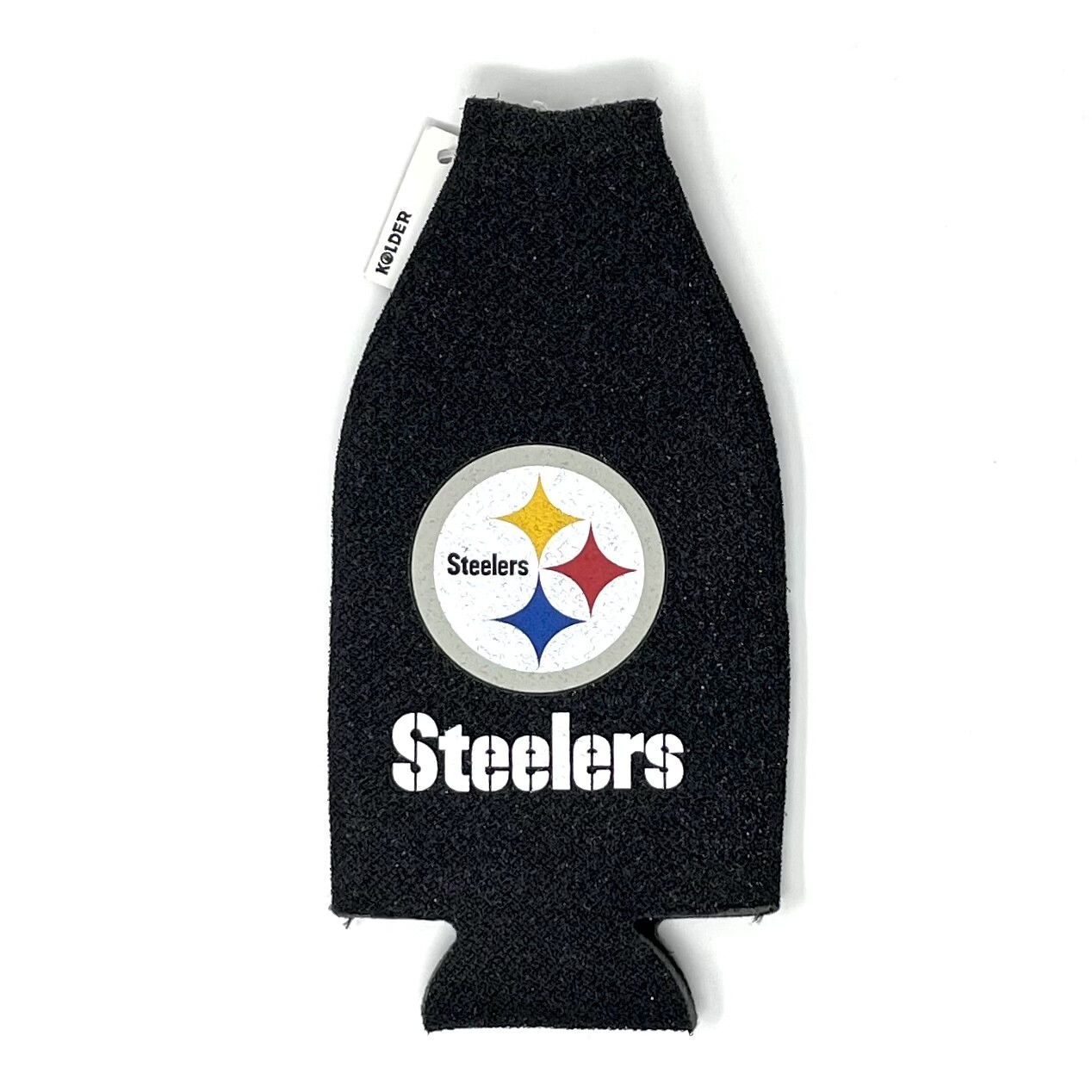 Pittsburgh Steelers Glitter 12 Ounce Bottle Cooler