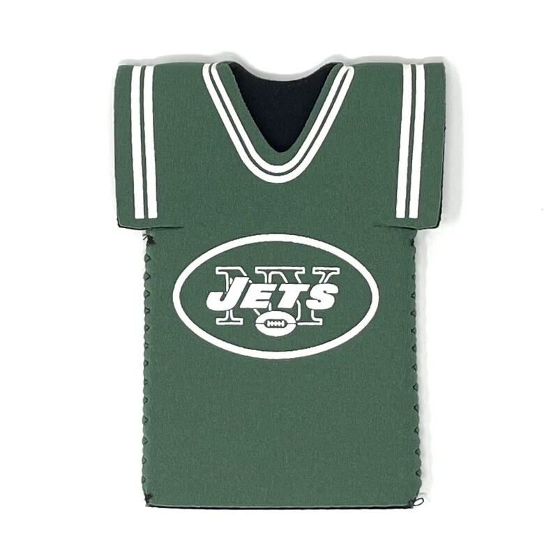 New York Jets 12 Ounce Bottle Jersey Cooler
