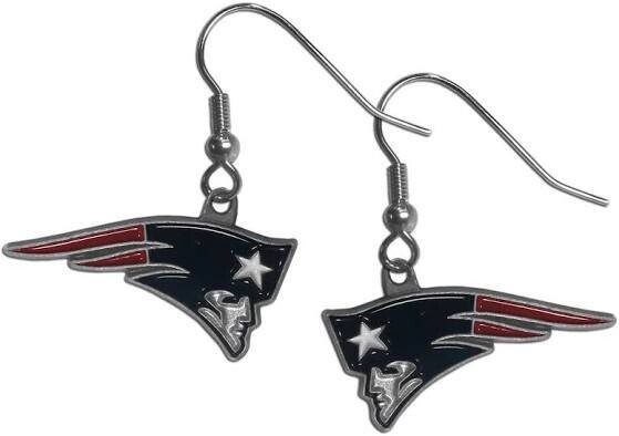 New England Patriots NFL Dangle Earrings