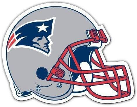 New England Patriots 10” x 10” Helmet Logo Magnet
