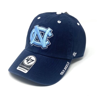North Carolina Tar Heels Men’s 47 Brand Clean Up Adjustable Hat