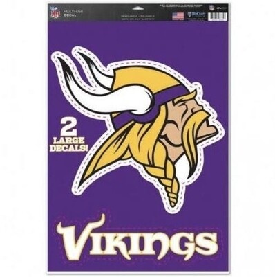 Minnesota Vikings 11" x 17" Multi-Use 2 Large Decals