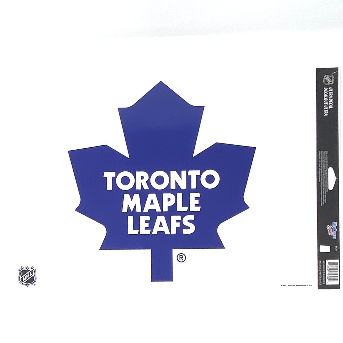Toronto Maple Leafs 11" x 17" Ultra 1 Piece Decal