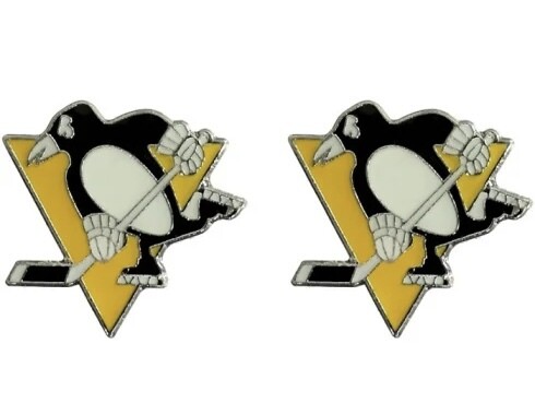 Pittsburgh Penguins Dangle Earrings