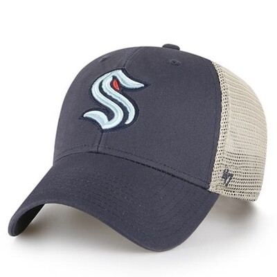 Seattle Kraken Men's 47 Adjustable Trucker Hat Seattle Kraken Men's 47 Adjustable Trucker Hat
