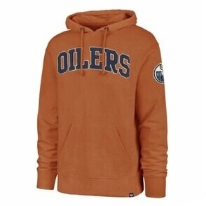 The Genuine Leather Edmonton Oilers Pullover Hoodie