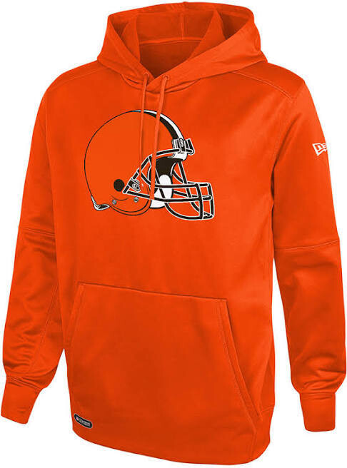 Cleveland Browns Men's Orange New Era Hoodie