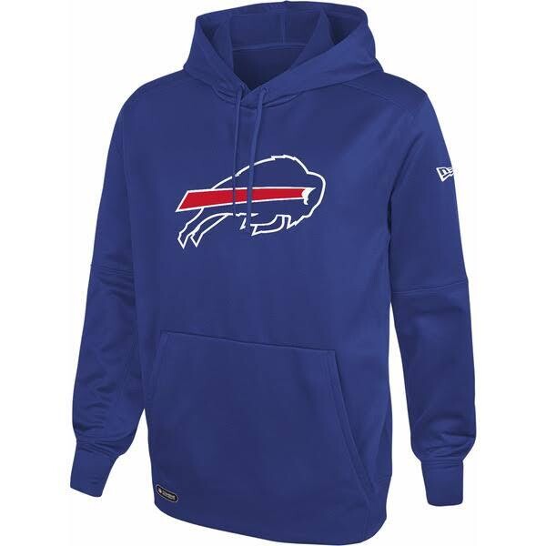 Buffalo Bills Men's Royal Blue New Era Hoodie