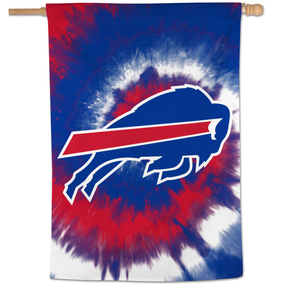 Buffalo Bills Tie Dye 28" x 40" Vertical Flag