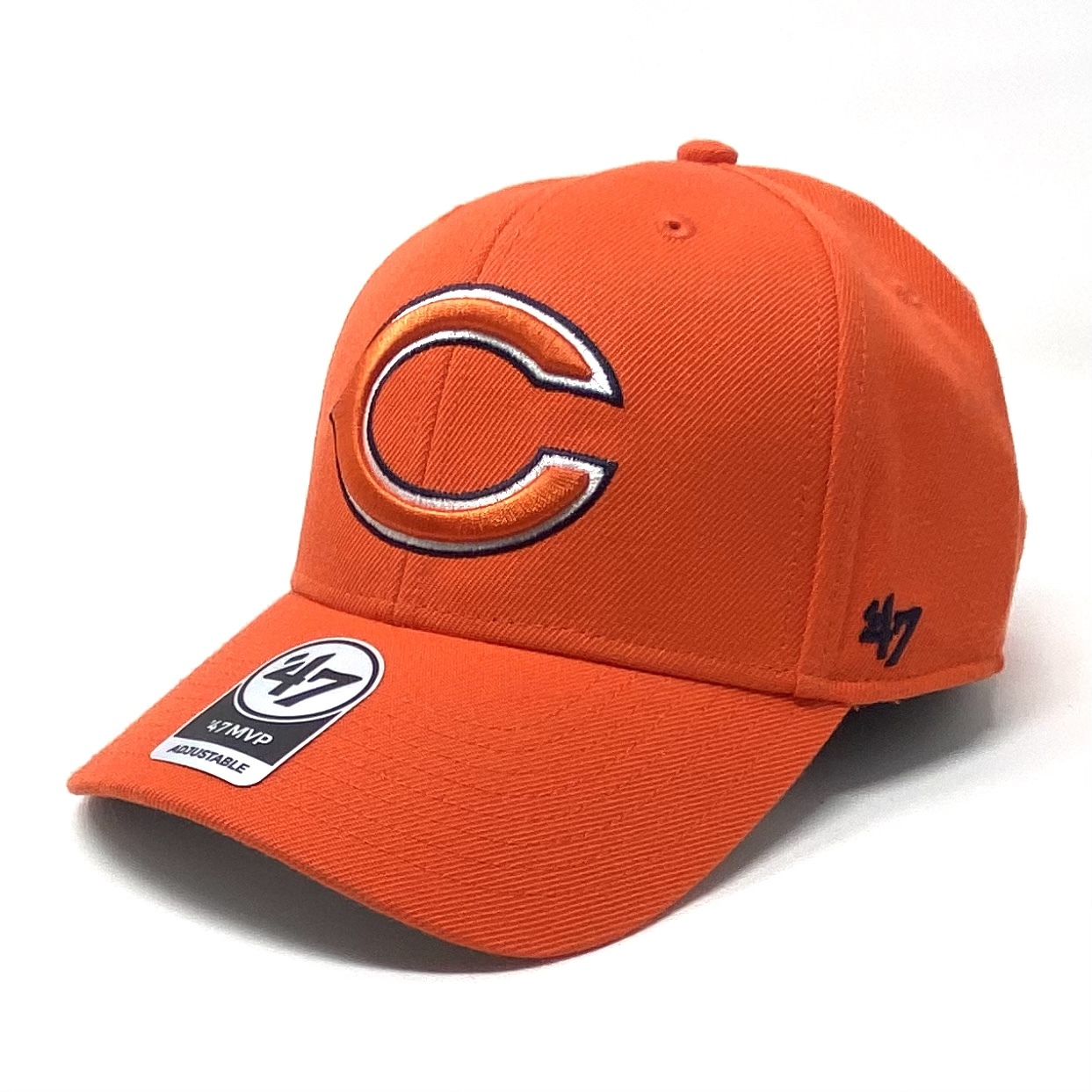 Chicago Bears Men’s Orange 47 Brand MVP Adjustable Hat