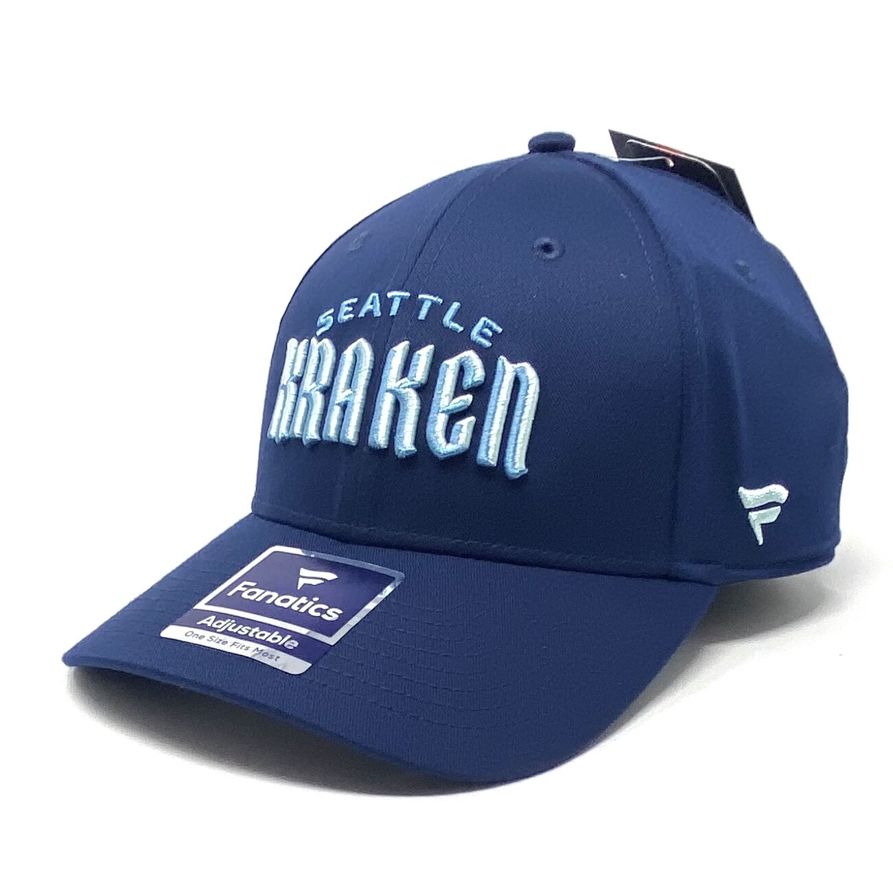 Seattle Kraken Men's Fanatics Adjustable Hat