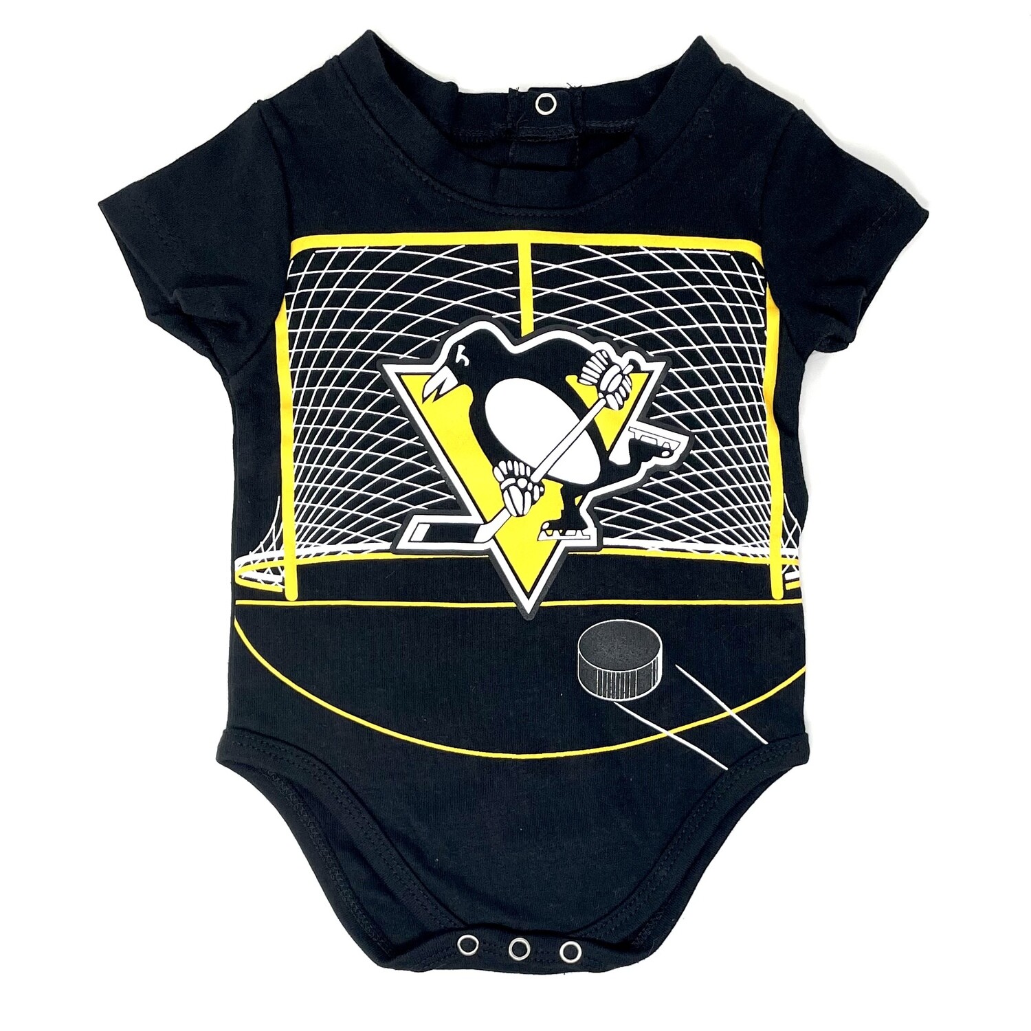 Pittsburgh Penguins Gerber Baby Short Sleeve Onesie