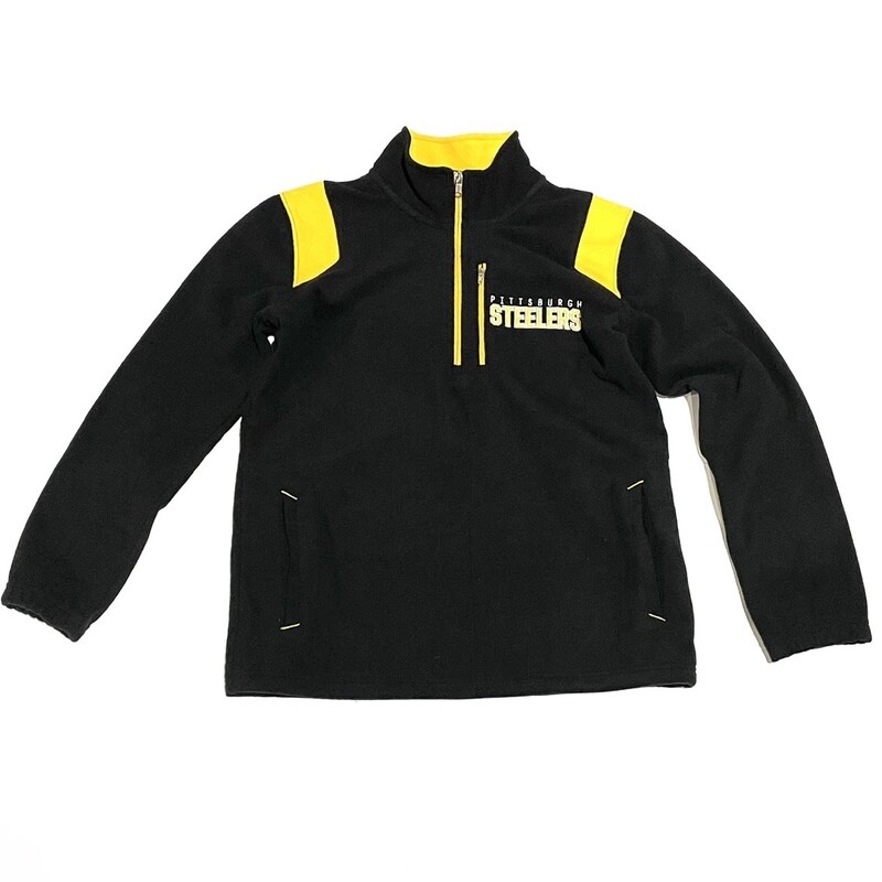 Pittsburgh Steelers Youth Quarter Zip Fleece Jacket