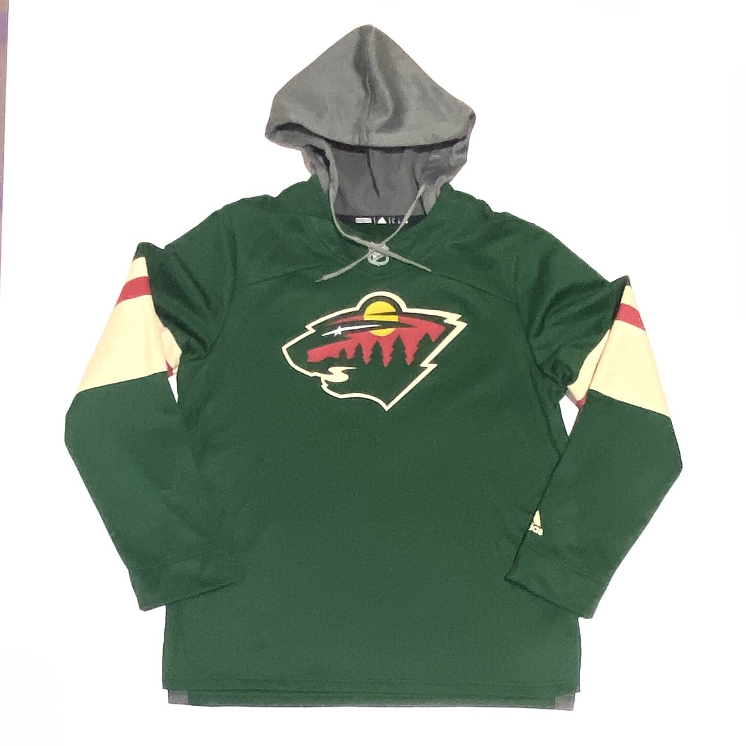 Minnesota Wild Men’s Adidas Pullover Hoodie