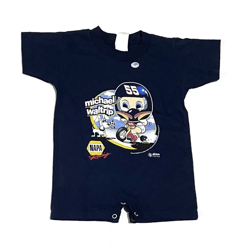 Michael Waltrip #55 Newborn & Infant Romper Bodysuit