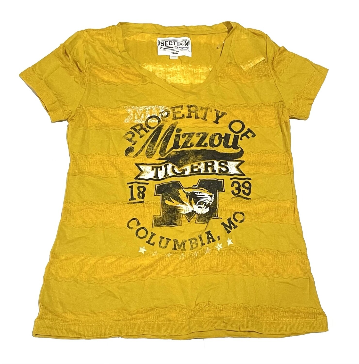 Missouri Tigers Women's V-Neck T-Shirt