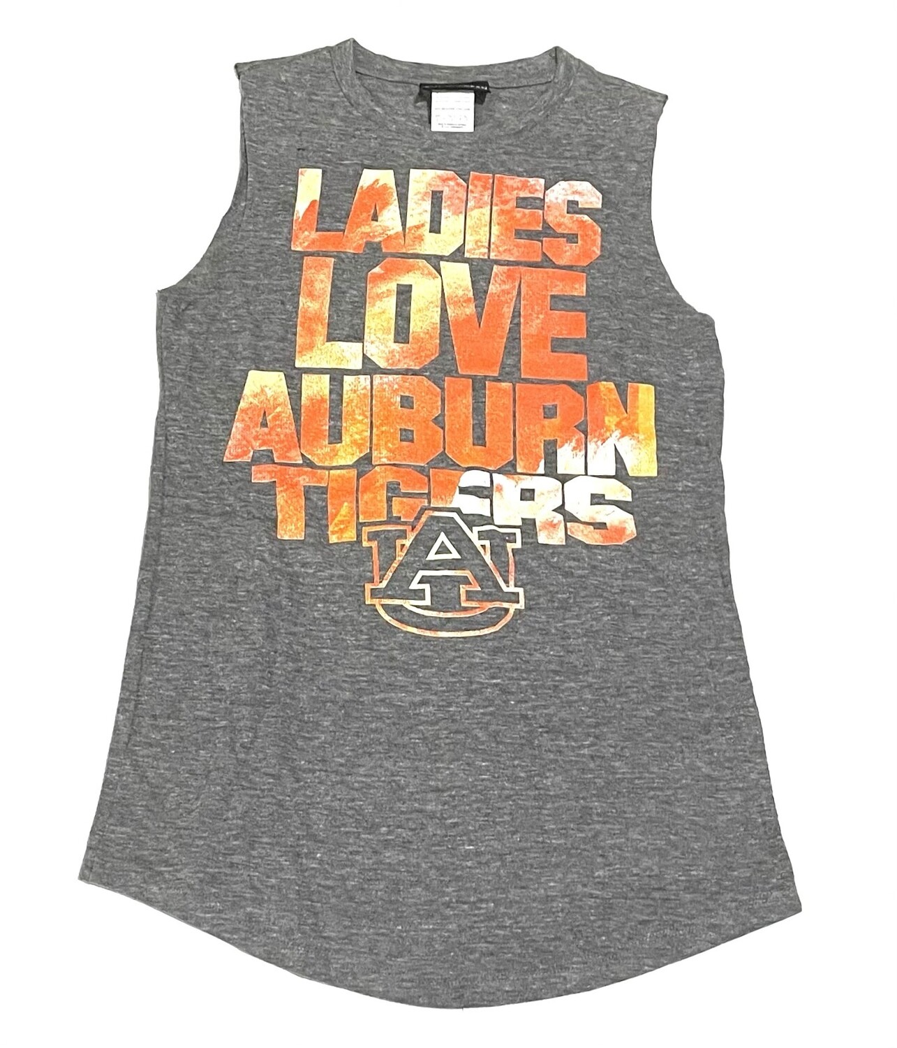 Auburn Tigers Women's Crewneck Muscle T-Shirt
