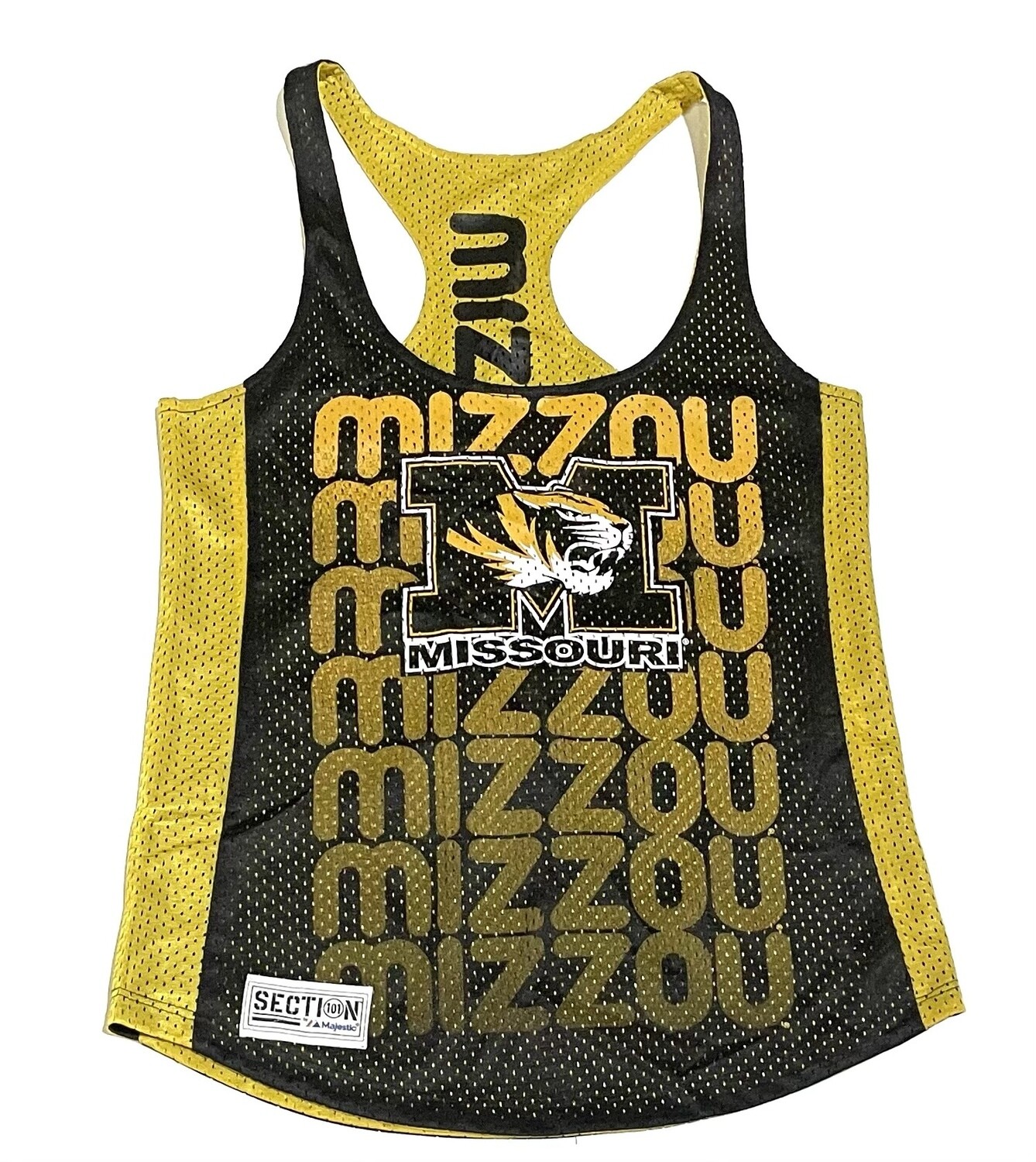 Missouri Tigers Women's Reversible Mesh Tank Top