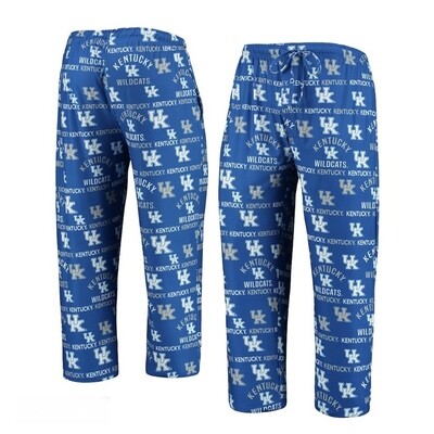 Kentucky Wildcats Men's Concepts Sport Flagship Knit Pajama Pants