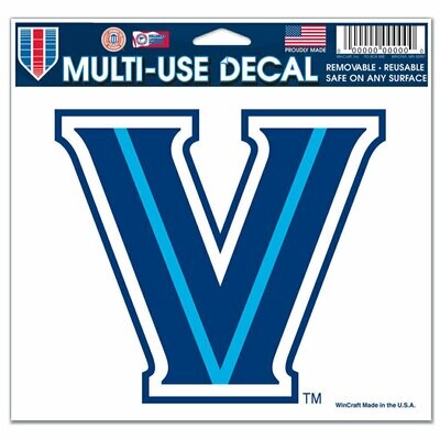 Villanova Wildcats 4.5" x 5.75" Multi-Use Decal