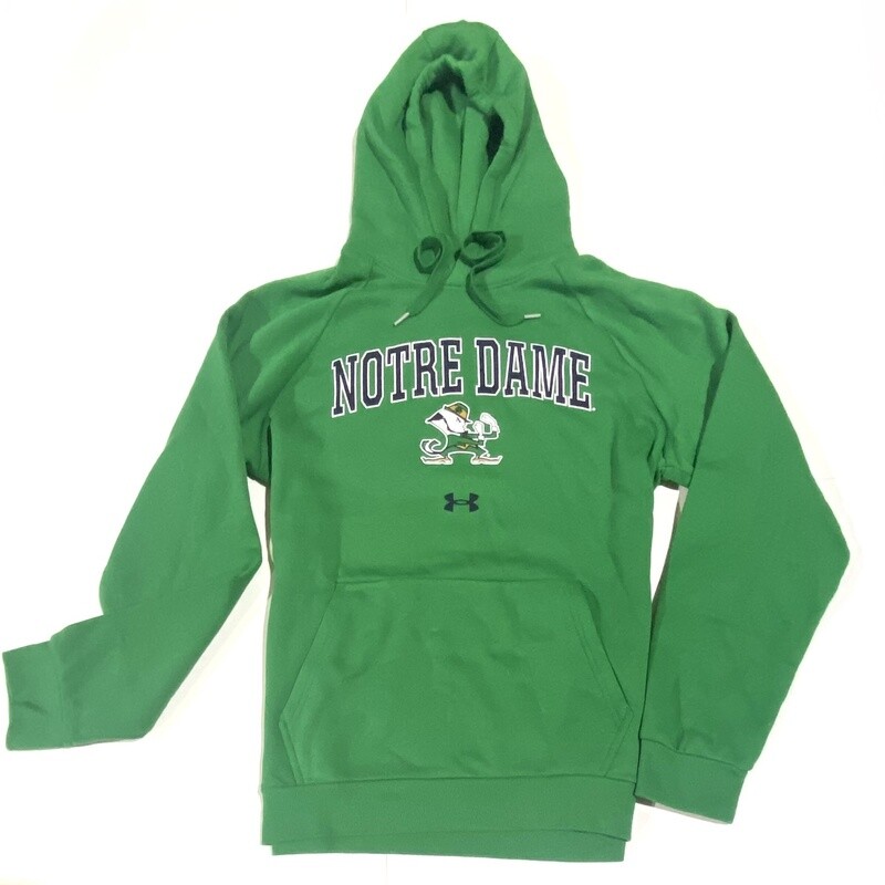 Notre Dame Fighting Irish Men’s Green Under Armour Hoodie