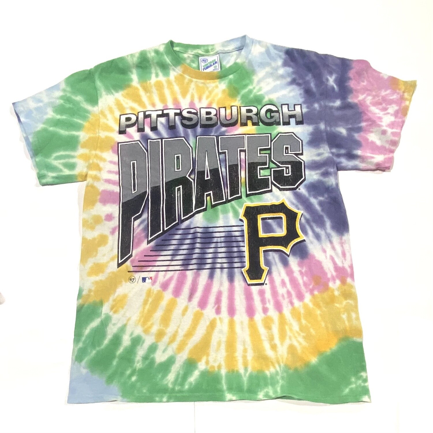 Pittsburgh Pirates Men’s Tie Dye 47 Brand T-Shirt