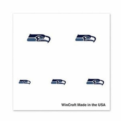 Seattle Seahawks Fingernail Tattoos