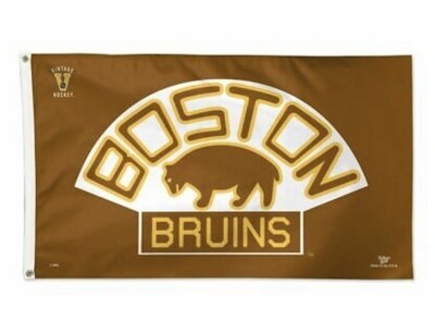 Boston Bruins Vintage 3' x 5' Deluxe Flag Boston Bruins Vintage 3' x 5' Deluxe Flag