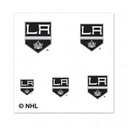 Los Angeles Kings Fingernail Tattoos