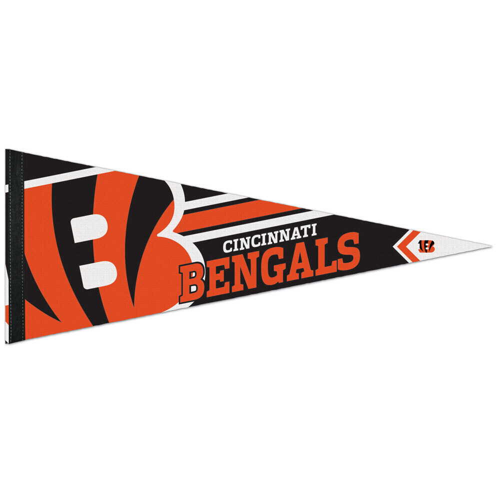 Cincinnati Bengals 12" x 30" Premium Pennant