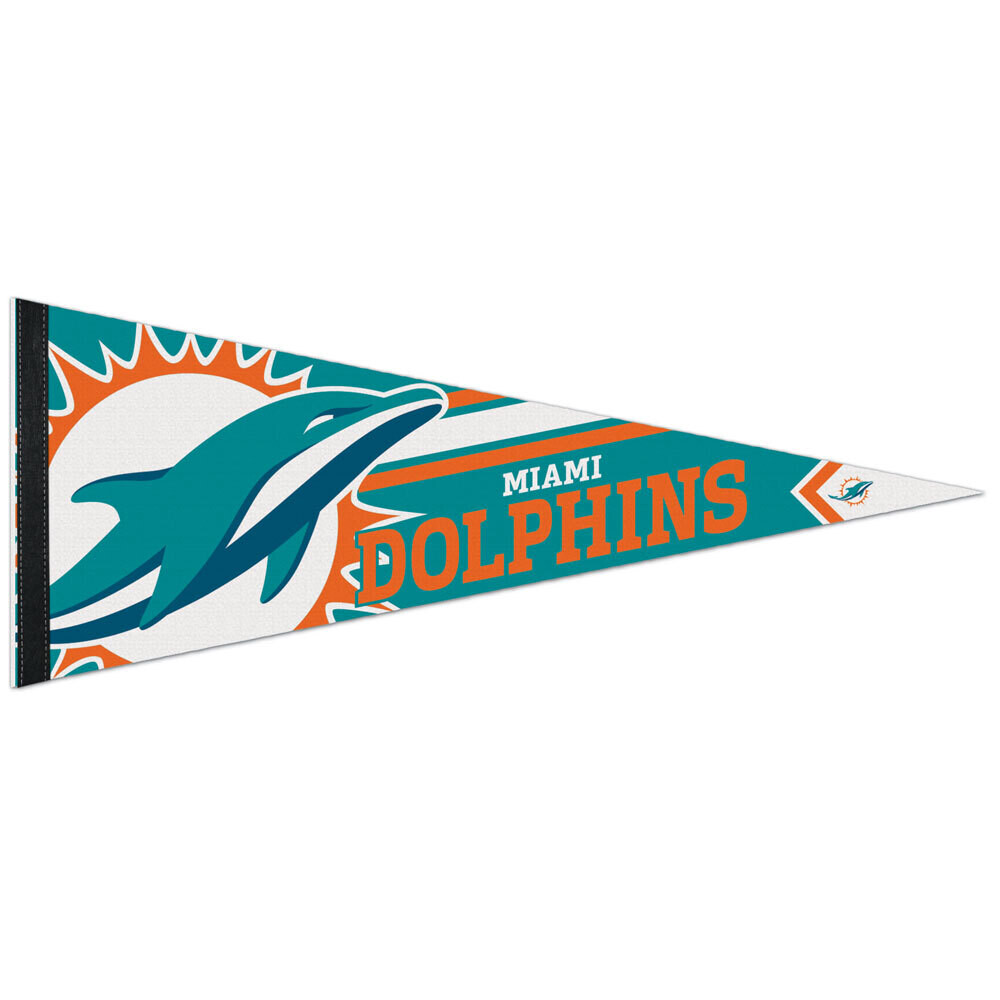 Miami Dolphins 12" x 30" Premium Pennant