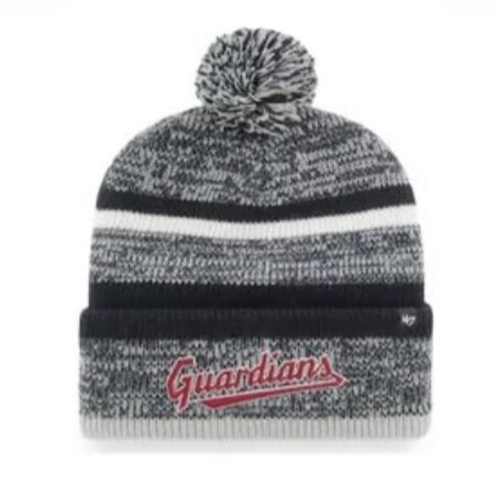 Cleveland Guardians Men's 47 Cuffed Pom Knit Hat