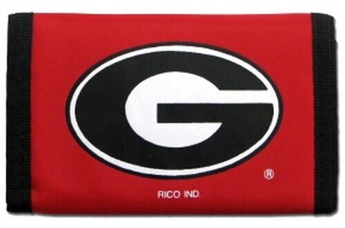 Georgia Bulldogs Nylon Tri-Fold Wallet