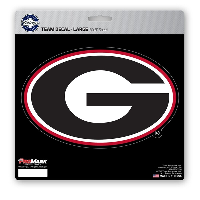 Georgia Bulldogs 8" x 8" Square Decal