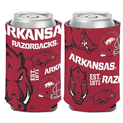 Arkansas Razorbacks 12 Ounce Can Cooler Koozie