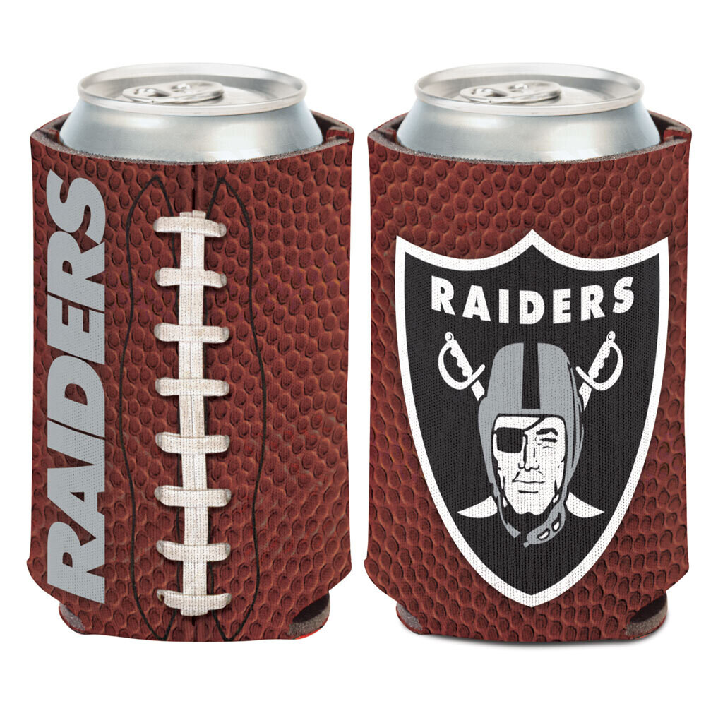 Las Vegas Raiders Football 12 Ounce Can Cooler Koozie