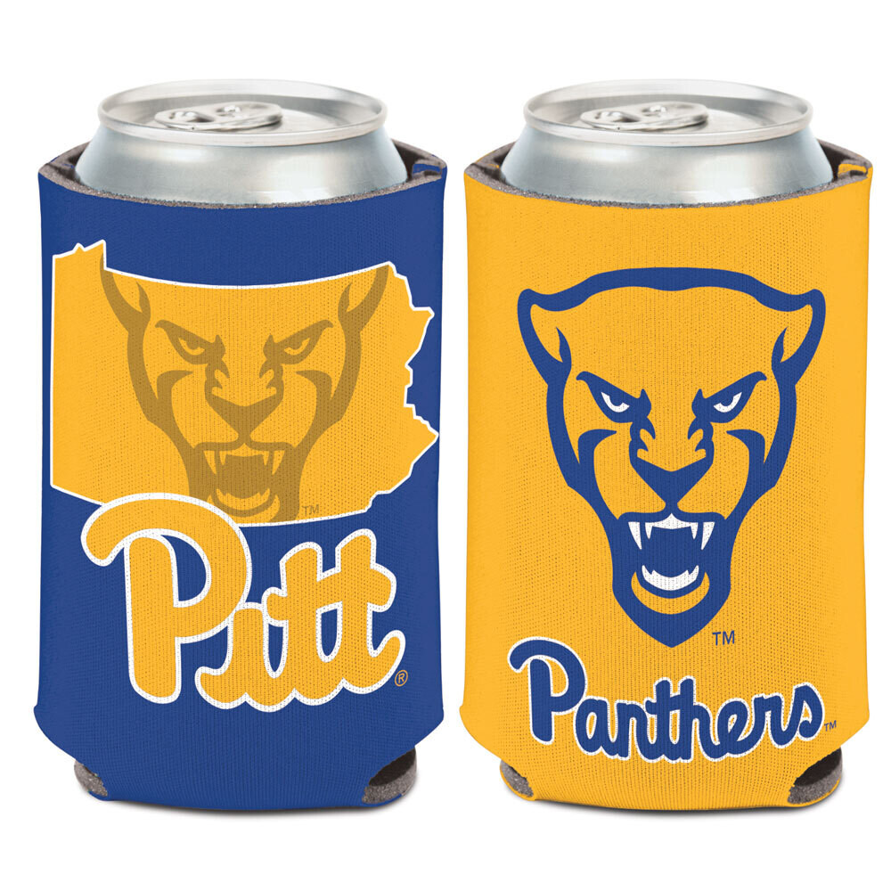 Pitt Panthers State 12 Ounce Can Cooler Koozie