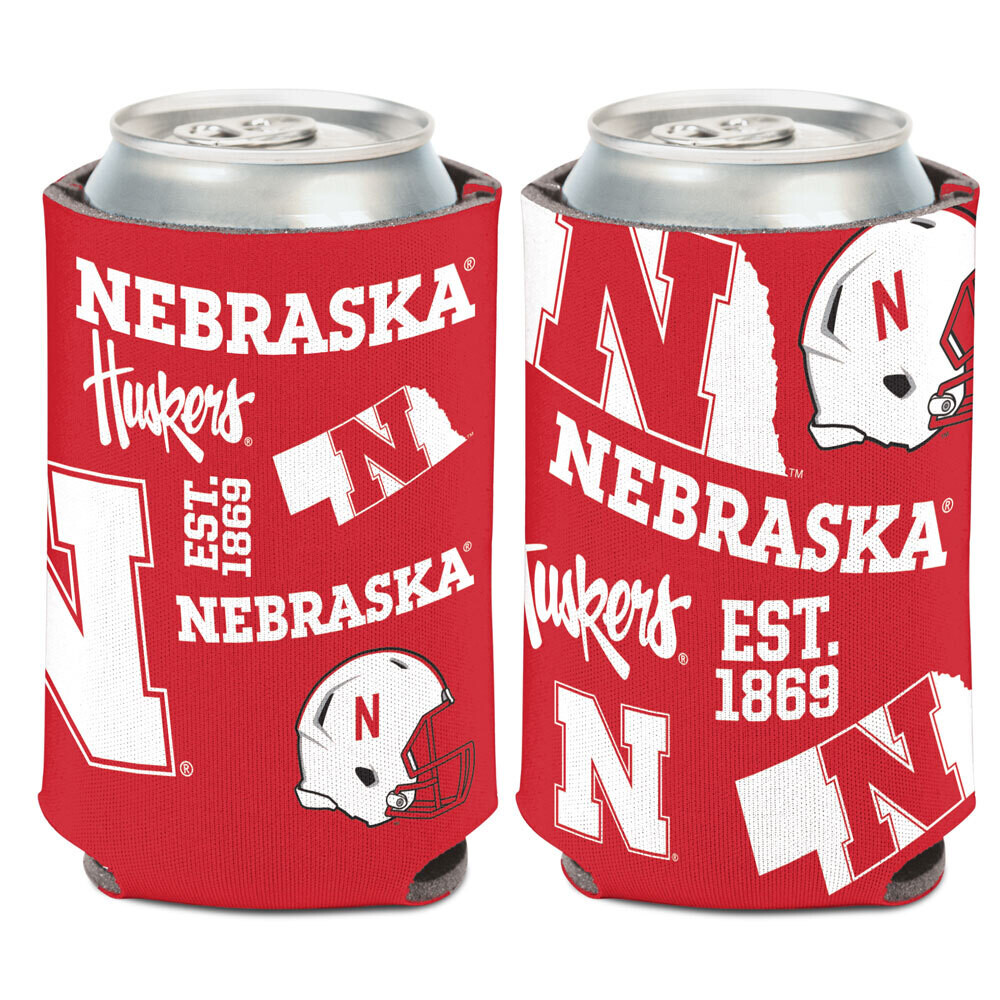 Nebraska Cornhuskers 12 Ounce Can Cooler Koozie