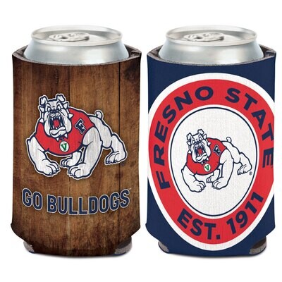 Fresno State Bulldogs 12 Ounce Can Cooler Koozie